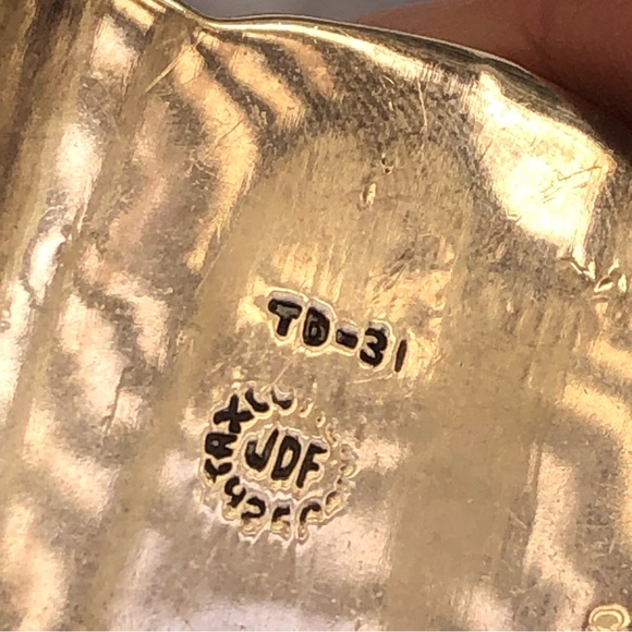 Taxco Mexico 925 Sterling Silver Ribbed Cuff Bracelet Vintage - Picture 3 of 9